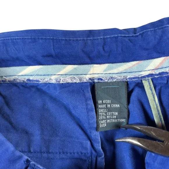 Polo Ralph Lauren Mens Blue Chino Shorts Sz 42 Cotton Summer Vacation Old Money - Picture 10 of 10